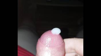 Small cock cumming a lot after 2 hours of edging.