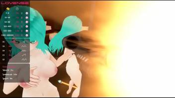 Virtual Reality Anime Girl Burns Everything With A Flamethrower